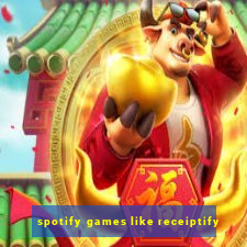 spotify games like receiptify